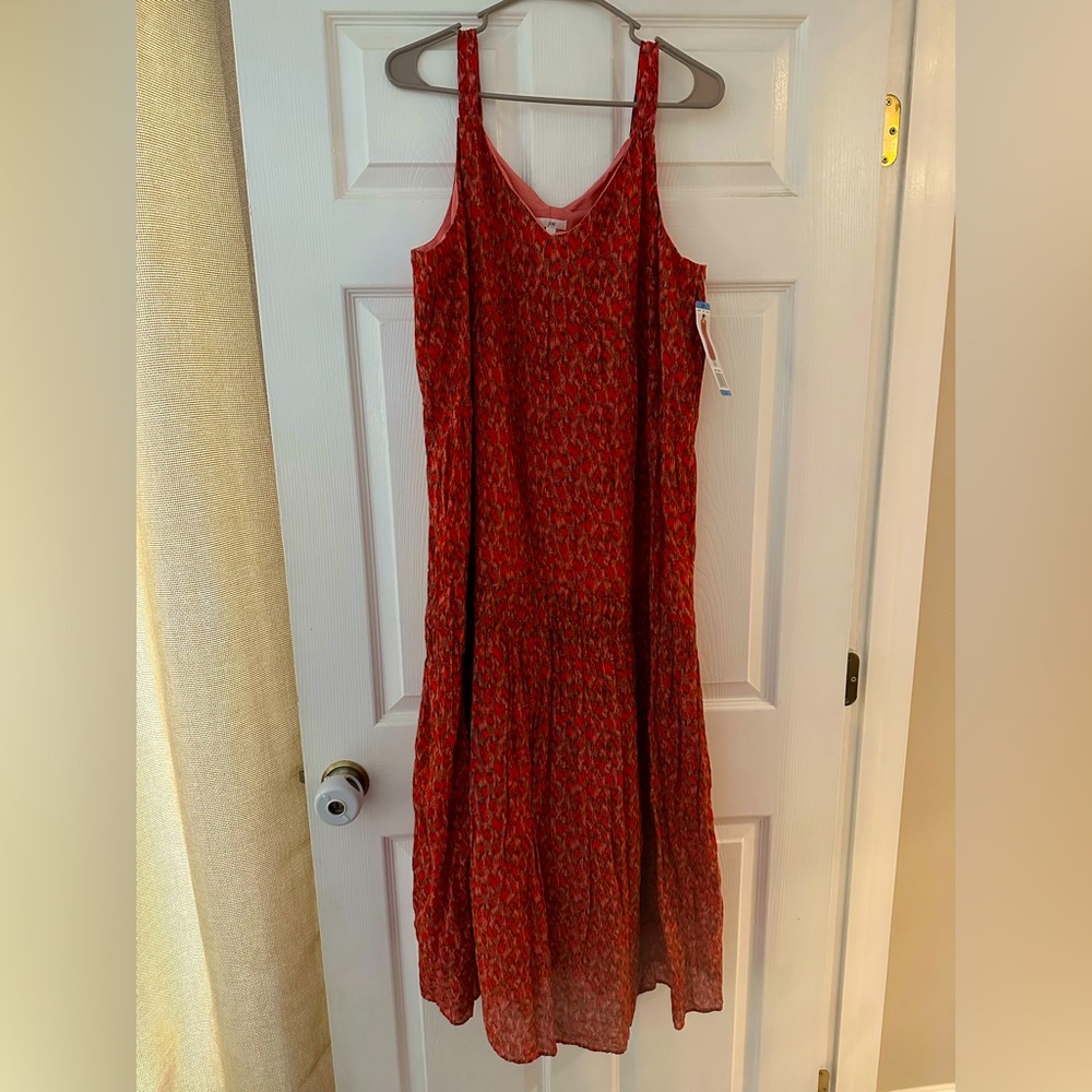 Womens large midi dress. New with tags!